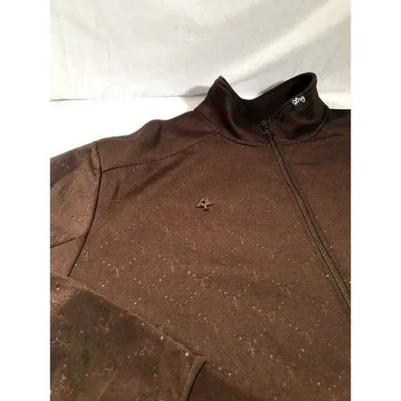LRG Roots Clothing & Equipment Lifted Research Group Track Jacket Mens sz XXL Br - Picture 3 of 7